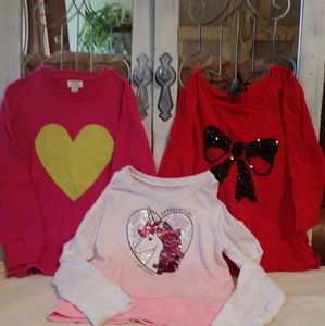 Adorable sweaters and sweatshirt.